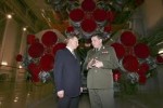 Vladimir Popovkin and Vladimir Putin (Source: armybase.us).