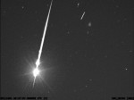 Camera Captures Meteor and Space Junk