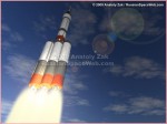 Artist's conception of the RUS launch vehicle (Credit: Anatoly Zak - RussianSpaceWeb).