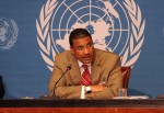Deputy Assistant Secretary Frank A. Rose, Press Briefing at the United Nations in Geneva (Credits: US Mission Geneva).