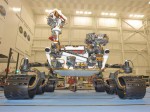 The Curiosity rover (Credits: NASA).