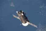 Progress Spacecraft has performed a successful docking with the ISS (Credits: NASA).