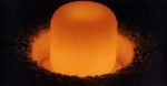 A pellet of PU-238. (Credits: US Department of Energy).
