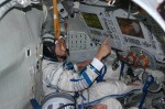 Astronaut Soichino Guchi aboard the ISS (Credits: JAXA).