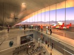An artist's impression of the interior of Spaceport America (Credits: Spaceport America).