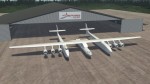 An artist's impression of the new Stratolaunch air-launched system (Credits: Scaled Composites).