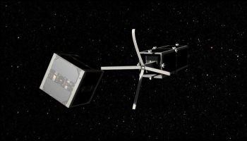 Active debris removal satellites like the proposed CleanSpace One will be limited in their targets by debris ownership issues (Credits: EPFL).