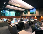 The CMD Command Center (CCC) inside Cheyenne Mountain, one of the center that provides data to U.S. STRATCOM (Source: Norad.mil).