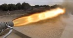 SpaceX test-fires its SuperDraco engine prototype (Credits: SpaceX).