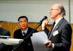ISU professor and symposium chair John Farrow opening the event (Credits: Shripathi Hadigal Rao).