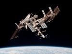 This image of the International Space Station with the docked Europe's ATV Johannes Kepler and Space Shuttle Endeavour was taken by Expedition 27 crew member Paolo Nespoli from the Soyuz TMA-20 following its undocking on 24 May 2011 (Credits: ESA).
