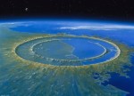 The Chicxilub crater that is thought to be the impact site for the asteroid that killed the dinosaurs (Credits: D. Van Ravenswaay/Science Photo Library).