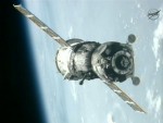 The approaching Soyuz TMA-05M as captured from the International Space Station on July 17 (Credits: NASA).