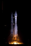 RBSP launched August 30 aboard an Atlas 5 rocket (Credits: Johns Hopkins Applied Physics Laboratory).