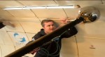 Altius performing a Zero G proof of concept test on their electrostatic sticky boom (Credits: Altius Space Machines).