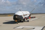 The X-37B taxiing in 2009 (Credits: US Air Force).