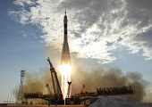 The launch of Soyuz TMA-05M from Baikonour Cosmodrome on July 15, 2012. The Russian Soyuz is still the most reliable way to put crews in orbit (Credits: NASA).