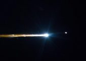 Soyuz TMA-05M returning ISS Expedition 33 to Earth (Credits: NASA).
