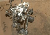 A stunning self-portrait of the Curiosity rover (Credits: NASA).