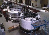 Final assembly of the Breeze-M at the Khrunichev Center (Credits: Kommersant).
