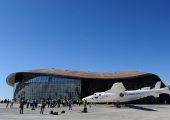 Spaceport America in New Mexico, is intended to host Virgin Galactic's first suborbital flights (Credits: Virgin Galactic).