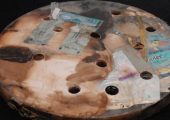 The currently tested trash discs might be used for radiation protection (Credits: NASA).