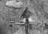 First image of the launch site known as Cosmodrome Baikonour obtained by US intelligence in 1957            (Credits: CIA)