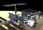 The Bigelow Expandable Activity Module (BEAM) on the ISS as it should appear in 2016 (Credits: NASA).