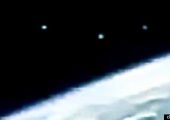 Alleged UFOs near ISS (Credits: