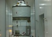 ATV transfered on a giant skid to the S5B preparation zone in Kourou (Credits: ESA).