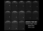 That's no moon....Oh, yes it is! (Credits: NASA/JPL).