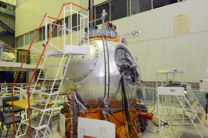 The Bion M1 capsule (Credits:  Russian Federal Space Agency).