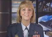 Air Force Chief of Safety Major General Margareth Woodward speaks at the 6th IAASS Conference (Credits: US Air Force).