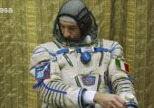 Luca Parmitano Shows Off his Spacesuits