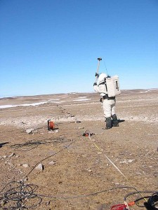 The Mars Society has been testing out methods to explore Mars at the FMARS location for over a decade (Credits: The Mars Society).