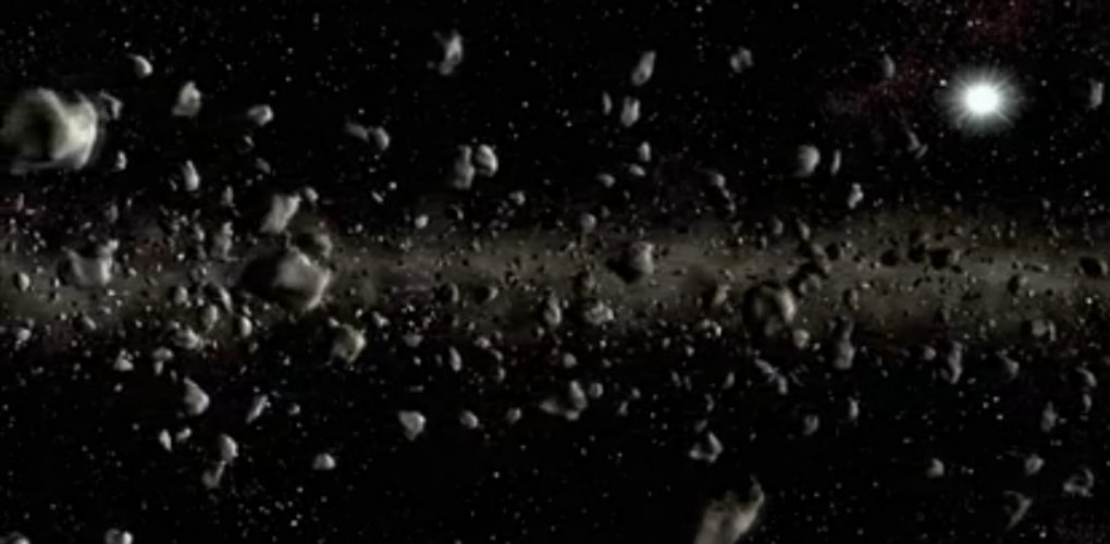 Nova explores asteroids in Asteroid: Doomsday or Payday? (Credits: Nova.PBS).