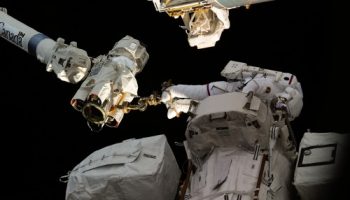 Should an EVA become necessary, it may bear close similarities to the three spacewalks performed by Doug Wheelock (pictured) and Tracy Caldwell-Dyson in August 2010 (Credits: NAS).