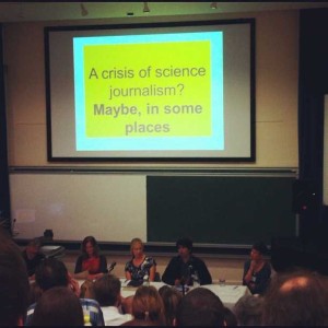 While the question of a crisis in science journalism arises each Science Communication Conference, there may be no need to worry just yet (Credits: Keatl http://bit.ly/1i8ZiII).
