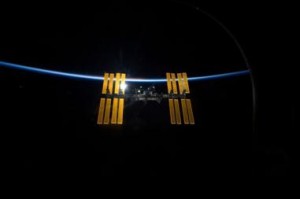 The International Space Station orbits majestically as the first permanent human outpost in space Credits: NASA).