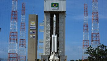 Brazilian rocket VLS-1. – Credits: FAB-Força Aèrea Brasileira.