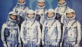 Mercury 7 Astronauts credits- NASA
