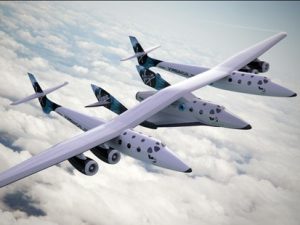 Virgin Galactic's SpaceShipTwo (Credits: Virgin Galactic).