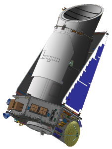 Kepler Space Telescope (Credits: NASA).