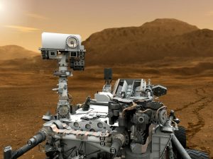 Curiosity rover has been sent to Mars to investigate planet's past or present ability to sustain microbial life (Credits: NASA).