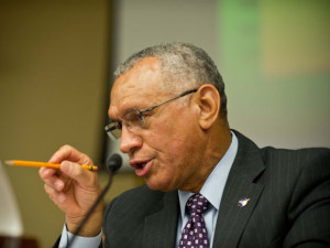 NASA Administrator Charles Bolden tells Congress what's what at a March 19 hearing on asteroid preparedness (Credits: AFP).