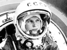 Valentina Tereshkova, the first woman in space, flew 20 years and 2 days before Sally Ride, the first American woman to follow in her footsteps (Credits: NASA).