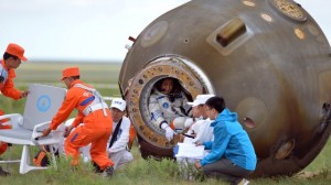 Shenzhou 10 brought back more than its crew from space. The capsule carried Chinese Medicine seeds, irradiated in the hopes of improving potency and speed of growth (Credits: CNN).