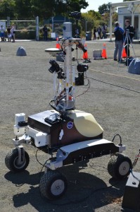 The K-10 rover at Ames Research Center (Credits: Guillaume Houdu).