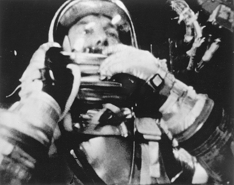 Alan Shepard, the first American in space had to urinate into his suit.
