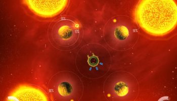 Screenshot from Solar Flux HD (Credits: Firebrand Games and Entertainment Ltd).